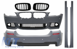 image-34-Body Kit dupla kipufogóvéges diffúzorral és hűtőráccsal, BMW 5 F10 (2011-2017), M-Technik Dizájn