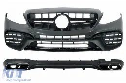 image-32-Body Kit Eksterijer prikladan za Mercedes E-Class W213 (2016-2019) E63 Dizjan Savjeti ispušnog prigušivača