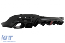 Body Kit els? l?kh?r?t? toldat ?s diff?zor Mercedes S-osztály W222 Facelift S65 S63 (07.2017-08.2020) Sedan modellhez-image-6090770