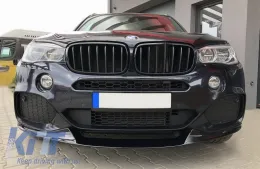 Body Kit, első lökhárító spoiler és hátsó diffúzor BMW X5 (F15) (2014-2018), Aero csomag M Technik Sport, zongoralakk fekete-image-6047740