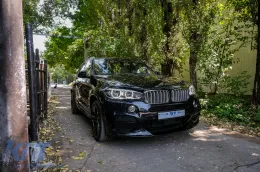 Body Kit, első lökhárító spoiler és hátsó diffúzor BMW X5 (F15) (2014-2018), Aero csomag M Technik Sport, zongoralakk fekete-image-6086363