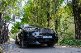 
Body kit, első lökhárító spoiler és hátsó diffúzor BMW X5 (F15) (2014-2018) modellekhez, Aero csomag M Technik Sport, Zongorafekete-image-6086364