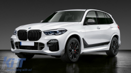 
Body kit első lökhárító spoiler és diffúzor, BMW X5 G05 (2018-től) modellekhez, M Performance, szénszál-image-6076001