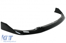 Body kit első lökhárító spoiler és diffúzor BMW 1 F40 M Sport (2019-től) Zongora fekete-image-6095296