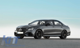 Body Kit Exterior suitable for Mercedes E-Class W213 (2016-2019) E63 Design Exhaust Muffler tips-image-6027866