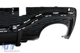 Body Kit für Audi Q8 SUV 2018+ RS Design Bumper Grille Endrohre-image-6095576