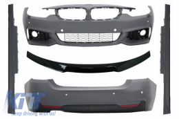 Body Kit für BMW 4er F32 Coupé 13+ Stoßstange Spoiler Seitenschweller Sport Look-image-6062833