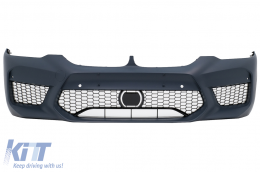 Body Kit für BMW 5 G30 17-19 Stoßstange Schalldämpfer Tipps Chrome M5 Design-image-6071807