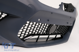 Body Kit für BMW 5 G30 17-19 Stoßstange Schalldämpfer Tipps Chrome M5 Design-image-6071811