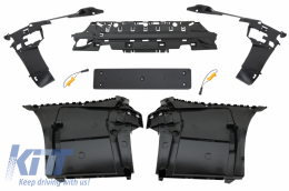 Body Kit für BMW 5 G30 17-19 Stoßstange Schalldämpfer Tipps Chrome M5 Design-image-6071820