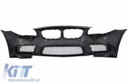 Body Kit für BMW F10 5 Series 11-17 Stoßfänger Seitenschweller Schalldämpfer M5 Look-image-6044326