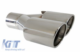 Body Kit für BMW F10 5 Series 11-17 Stoßfänger Seitenschweller Schalldämpfer M5 Look-image-6044336