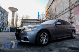 Body Kit für BMW F10 5er 11-14 Stoßstange Seitenschweller M-Technik Look PDC-image-6016052