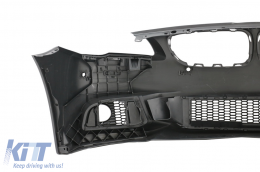 Body Kit für BMW F10 5er 11-14 Stoßstange Seitenschweller M-Technik Look PDC-image-6090122
