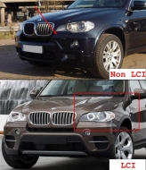 Body Kit für BMW X5 E70 07-13 Stoßstange Auspuffspitzen Endrohre X5M M Design-image-6039736