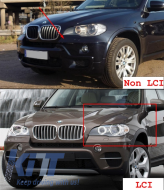 Body Kit für BMW X5 E70 07-13 Stoßstangen Gitter Radkästen X5M M Design-image-6039737