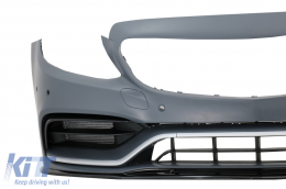 Body Kit für Mercedes C W205 Limo 14-20 Stoßstange seitenschweller C63 Edition 1-image-6073721