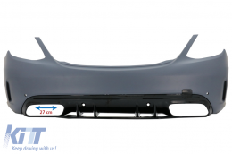 Body Kit für Mercedes C W205 Limo 14-20 Stoßstange seitenschweller C63 Edition 1-image-6073724