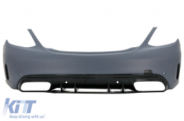 Body Kit für Mercedes C W205 Limo 14-20 Stoßstange seitenschweller C63 Edition 1-image-6073725