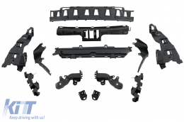 Body Kit für Mercedes C W205 Limo 14-20 Stoßstange seitenschweller C63 Edition 1-image-6073737