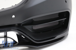 Body Kit für Mercedes C W205 Limo 14-20 Stoßstange Seitenschweller Endrohre C63 Optik-image-6096837