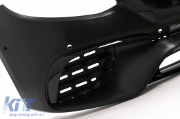 Body Kit für Mercedes E-Klasse W213 16-19 E63 Look Stoßfänger Endrohre-image-6098765