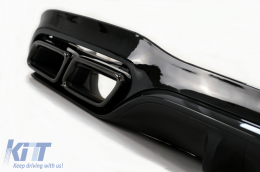 Body Kit für Mercedes E-Klasse W213 16-19 E63 Look Stoßfänger Endrohre-image-6098770