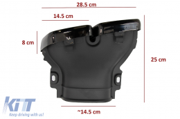 Body Kit für Mercedes E-Klasse W213 16-19 E63 Look Stoßfänger Endrohre-image-6098772