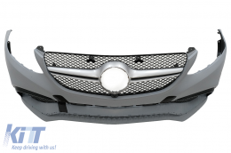 Body Kit für Mercedes GLE Coupe C292 15+ Stoßstange Auspuff Endrohre Schwarz-image-6006237