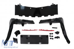 Body Kit für Mercedes GLE W166 SUV 15-18 Stoßstange schalldämpfer Kotflügel-image-6100866