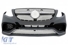 Body Kit für Mercedes GLE W166 SUV 15–18 Stoßfänger Luftdiffusor Schalldämpfer Tipps-image-6098151