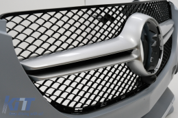 Body Kit für Mercedes GLE W166 SUV 15–18 Stoßfänger Luftdiffusor Schalldämpfer Tipps-image-6098154