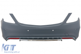 Body Kit für Mercedes S W222 13-06.17 Langversion Auspuffspitzen S63 Look-image-6014634