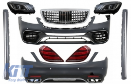 image-55-Body Kit für MERCEDES S W222 Facelift 13-17 S63 Design