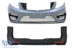 image-58-Body Kit für Mercedes V-Klasse W447 14-03.2019 Stoßstange seitengitter LED-Tagfahrlicht