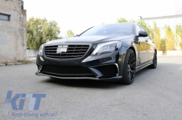 Body Kit für Mercedes W222 S-Klasse Langer Radstand 13-17 Schalldämpfer Tipps-image-6040525