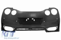 Body Kit für Nissan GT-R 08-17 Facelift 17 Stoßstange Grill Hood Scheinwerfer-image-6044781