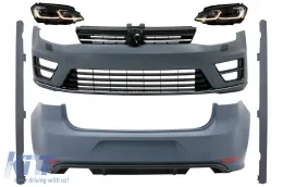 image-18-Body Kit für VW Golf 7 12-17 Stoßstange Scheinwerfer LED Dynamisch G7.5 Look