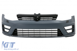 Body Kit für VW Golf 7 12-17 Stoßstange Scheinwerfer LED Dynamisch G7.5 Look-image-6048544