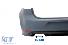 Body Kit für VW Golf 7 12-17 Stoßstange Scheinwerfer LED Dynamisch G7.5 Look-image-6089247