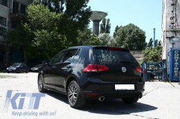 Body Kit für VW Golf 7 VII 13-16 Stoßstangengitter Seitenschweller GTI Look-image-6010368