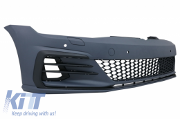 Body Kit für VW Golf 7 VII 2013-2017 7.5 GTI Design Stoßstange Kühlergrill NBL-image-6042917