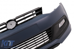 Body Kit für VW Polo 6R 09+ Stoßstange seitenschweller R-Line Design-image-56438