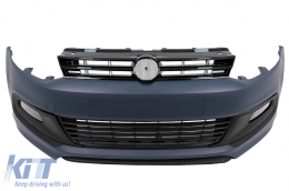 Body Kit für VW Polo 6R 09+ Stoßstange seitenschweller R-Line Design-image-56439