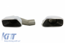 Body Kit Front Bumper Lip and Air Diffuser suitable for BMW X5 F15 (2014-2018) Aero Package M Design-image-6031308