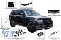 Body Kit Garnitures & Grille pour Rover Vogue IV L405 13-17 Autobiography Look Noir-image-6024194