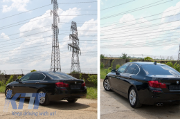 Body Kit gia BMW F10 5 Series 14-17 Facelift LCI M-Technik Look Side Skirts-image-6065944