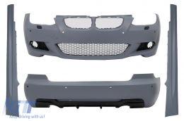 image-12-Body Kit gia BMW Seirá 3 E92 E93 Non-LCI 06-09 Coupe Cabrio M-Tech Look Profylaktíras Plaïnés foústes