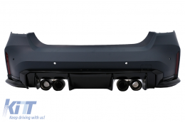 Body Kit gia BMW Seirá 3 F30 Metatropí se 2021+ G80 M Design Profylaktíras Provoleís-image-6104982