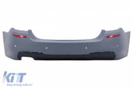 Body Kit gia BMW Seirá 5 F10 2011-2014 M-Technik Look Plaïnés foústes Provoleís omíchlis-image-6088282